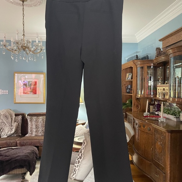 Victoria Beckham Classic Black Straight Leg Pants - Picture 2 of 3